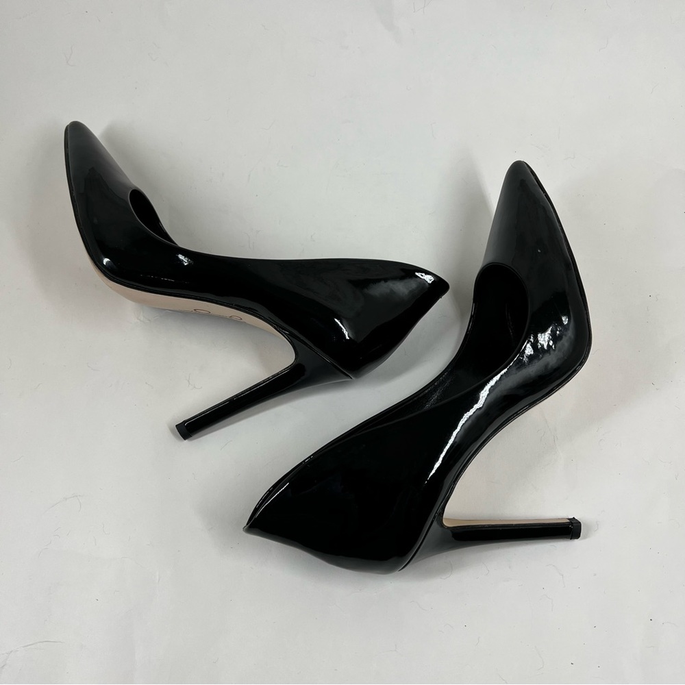 Jessica Simpson Cambredge Pump in Black Patent Size 8M - Picture 9 of 15